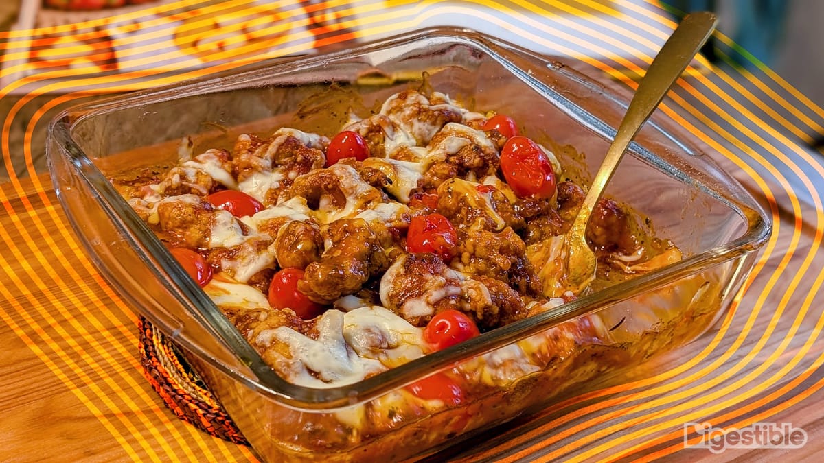 Orange Chicken Parm From The Mythical Cookbook